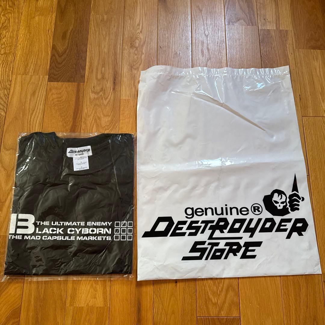 マッドカプセルマーケッツ限定Tシャツ黒Mブラックサイボーン