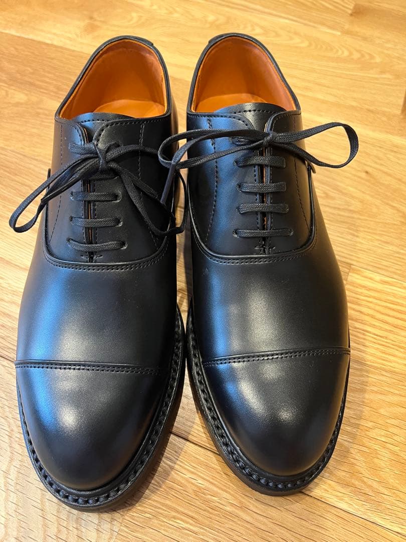 最終値下げ【未使用】宮城興業 オーダーメイド ストレートチップ 黒 レディース