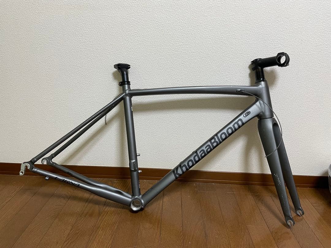 KhodaaBloom farna アルミニウム ロードバイクフレーム グレー
