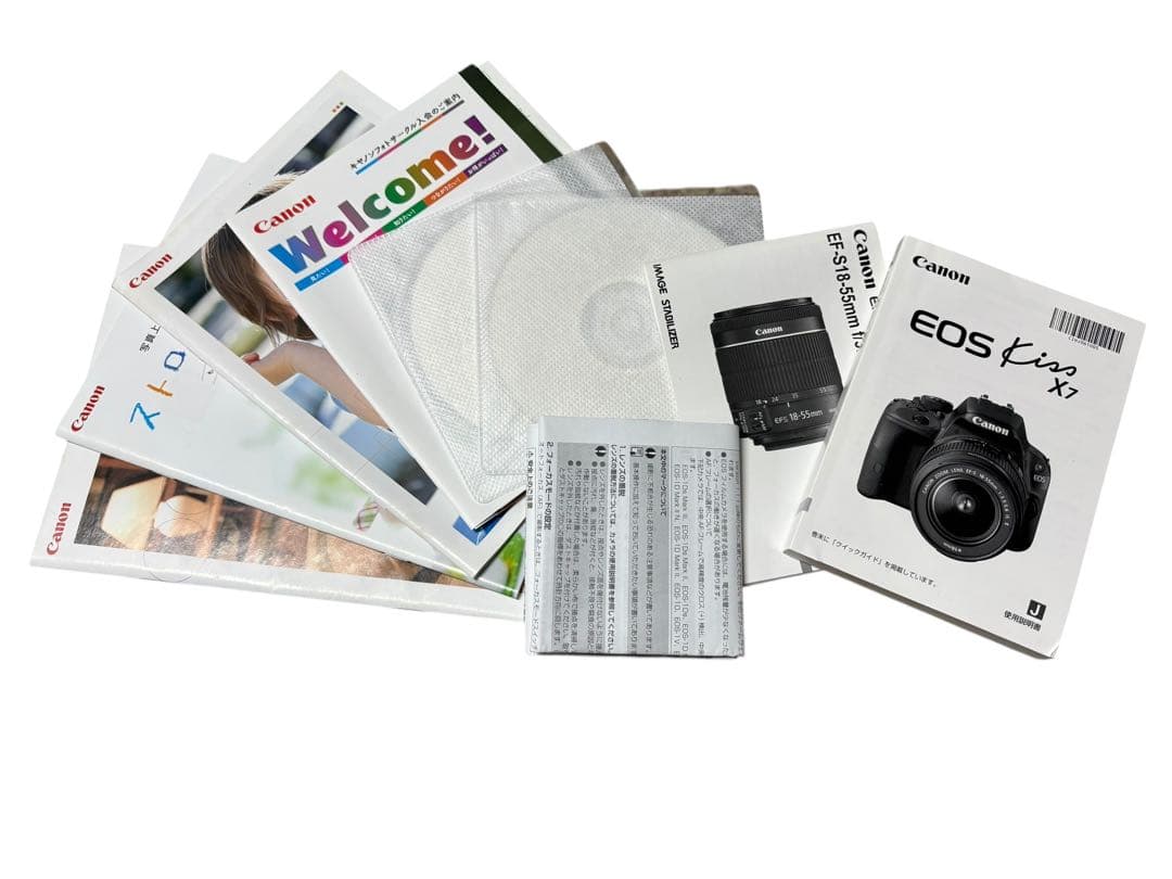 Canon キヤノン EOS Kiss X7 デジタル一眼レフ カメラ レンズ付