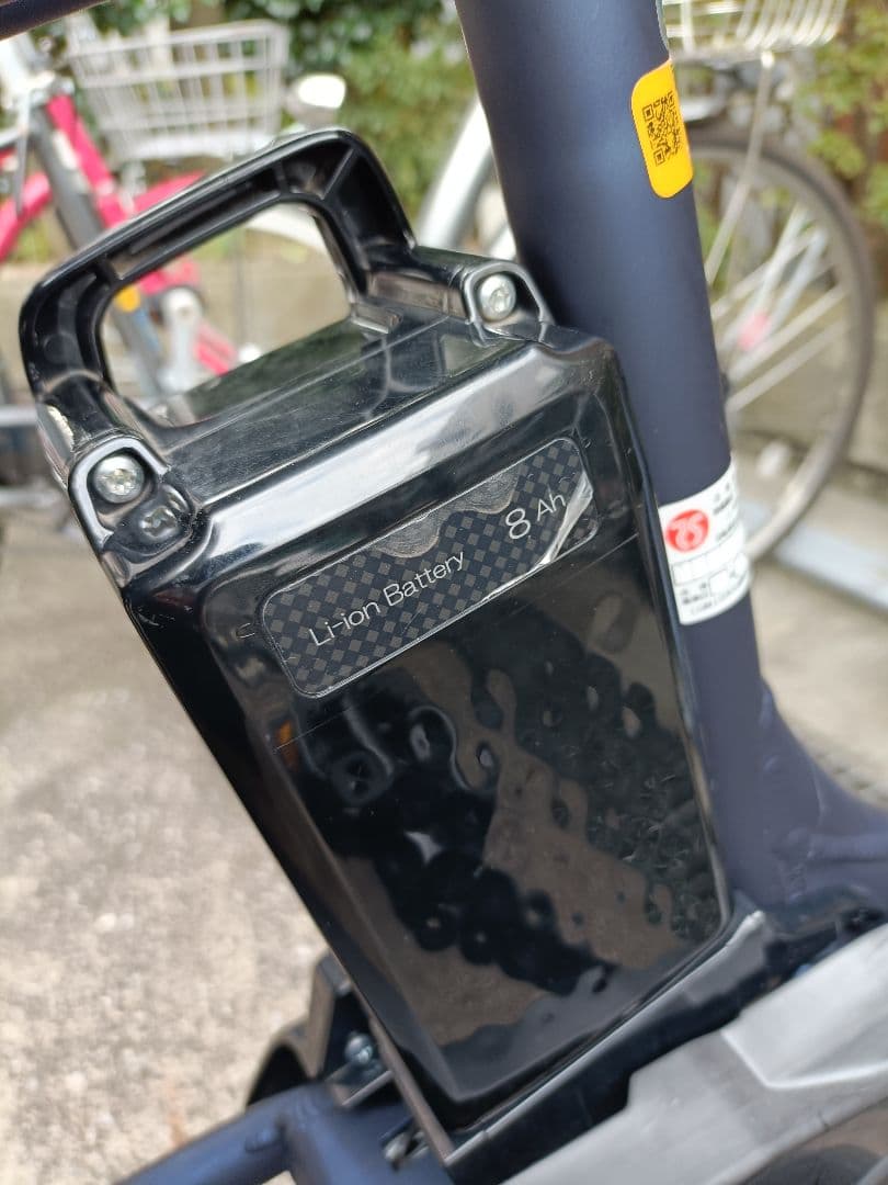 Panasonic sw 電動自転車　Thuleチャイルドシート付き