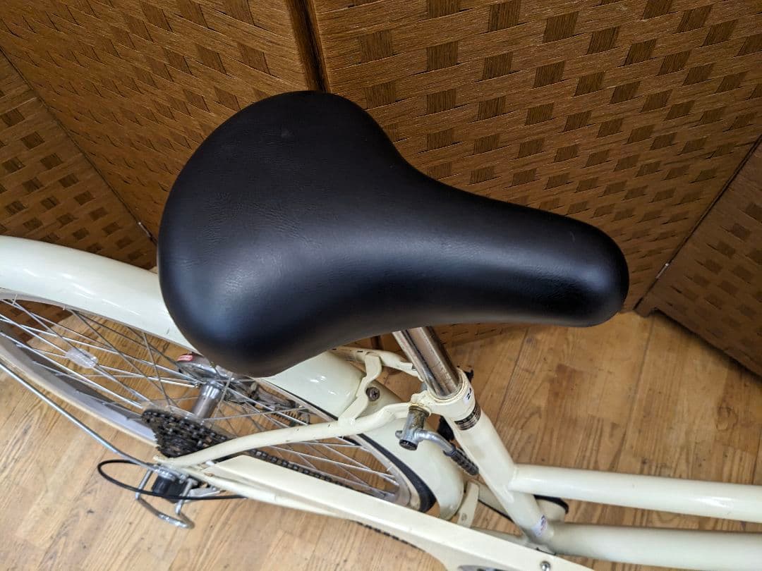 U020 子供用自転車　24インチ 6段変速 ホワイト