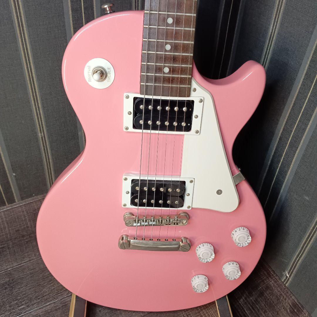 限定カラー ピンク Epiphone LesPaul 100 レスポール ギター