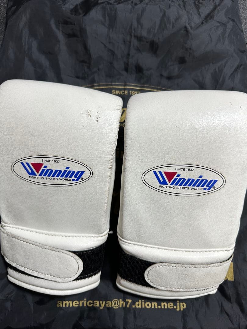 よ*ー様 美品　Winning ウイニング パンチング　グローブ