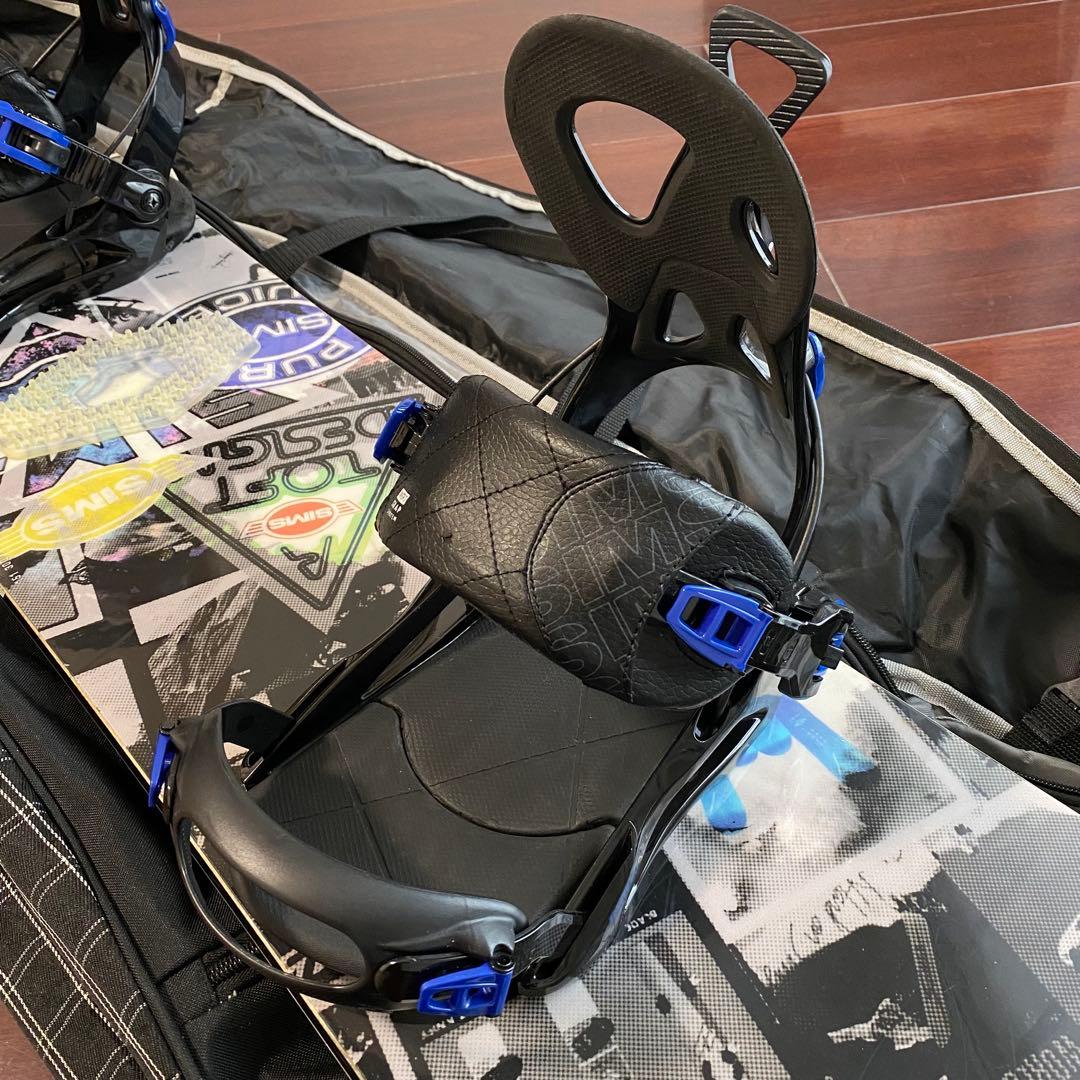 SIMS FLOW スノーボードセット　BOAタイプ　リアエントリー