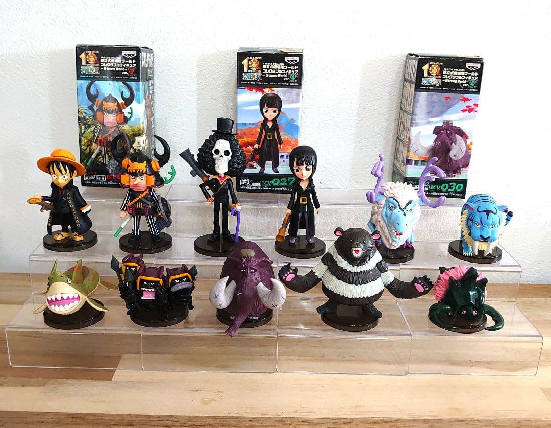 ワンピース ワールドコレクタブル ストロングワールド 劇場版 vol.3,4