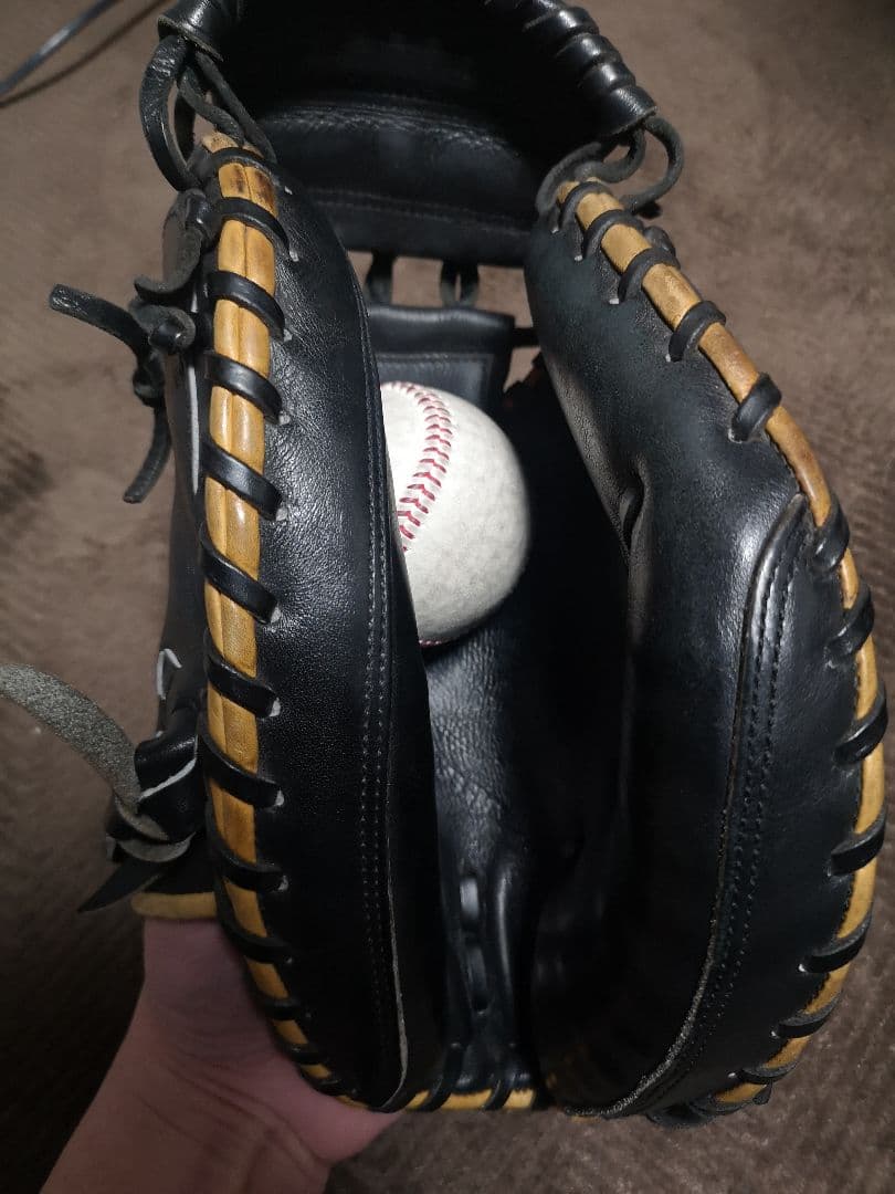 【プロフィール必読】ミズノプロ プロ実使用 キャッチャーミット