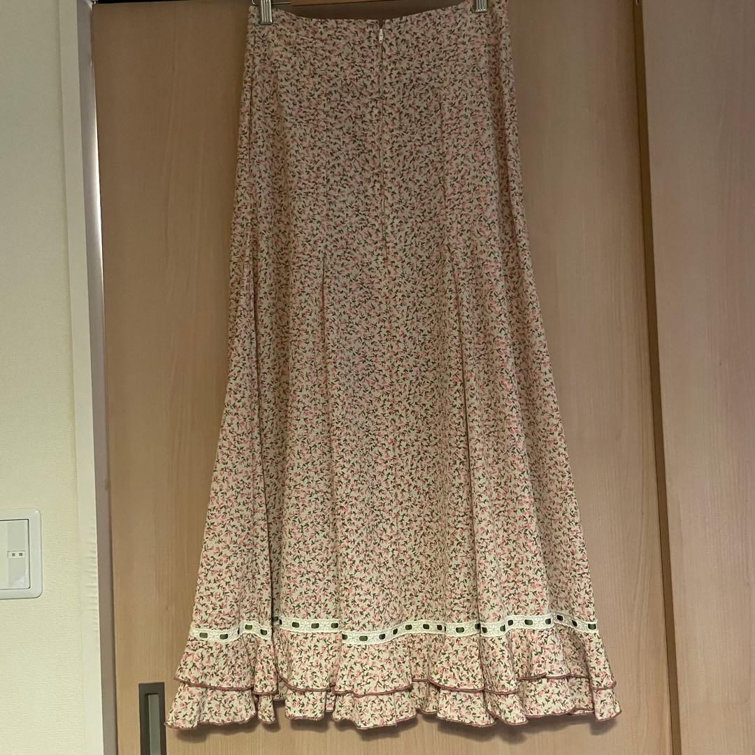 フラメンコスカート(ファルダ) 花柄(ペチコート)(オーダーメイド)