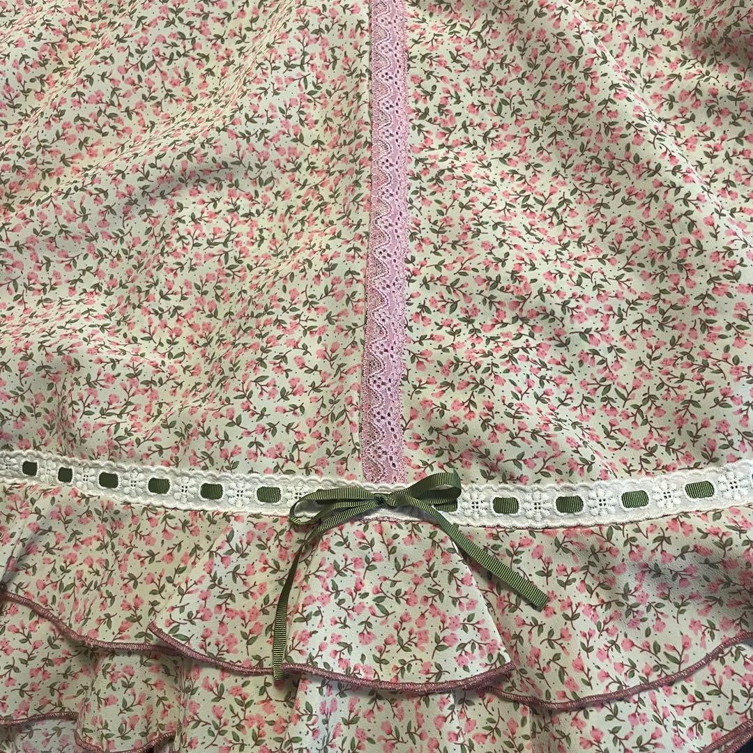 フラメンコスカート(ファルダ) 花柄(ペチコート)(オーダーメイド)