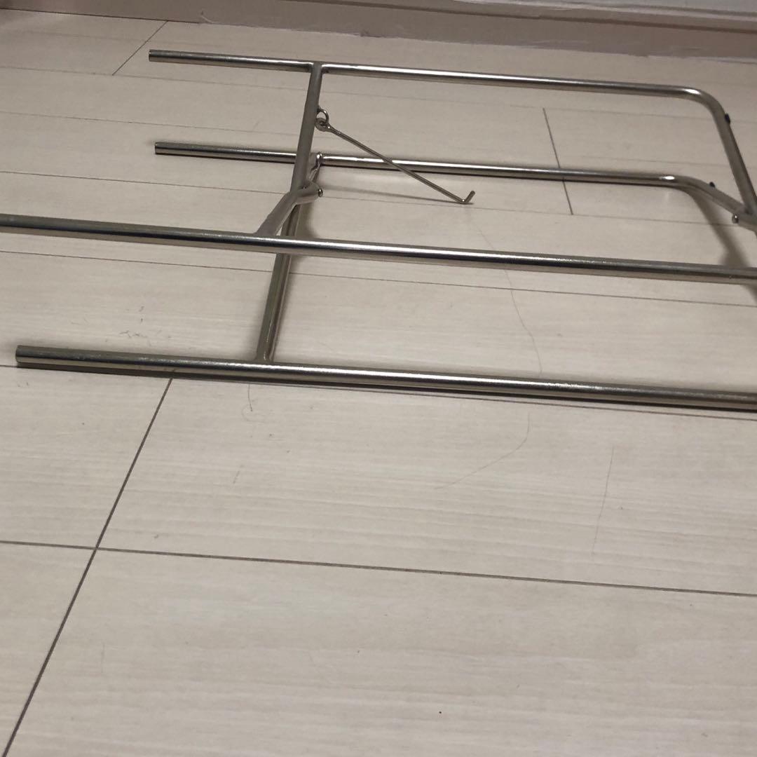 CLOVER アルミプランター　ウィズ　アイアンスタンド　H73シルバー