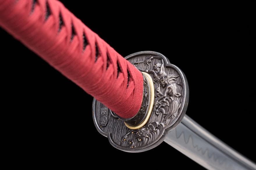 『魔源武士』模造刀 居合刀 武士道 武具 漢剣 唐刀 龍泉剣 手鍛造打