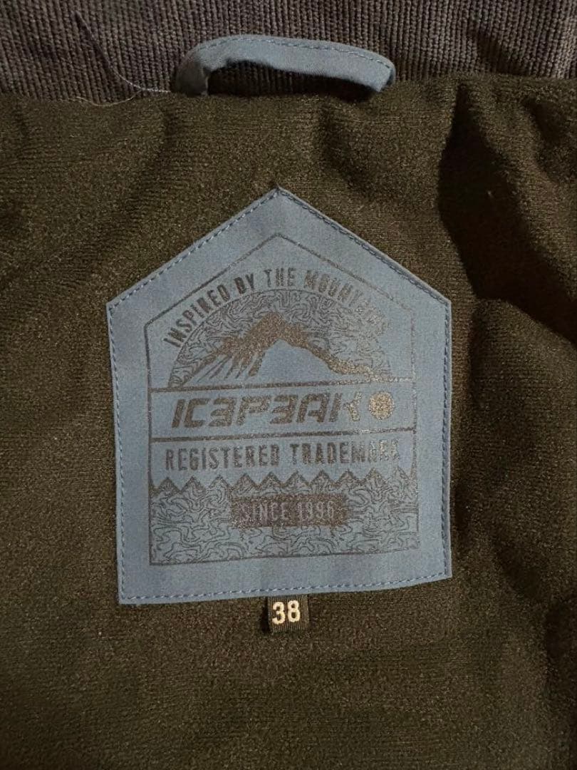 ICEPEAK スノーボードジャケット 38 ネイビー