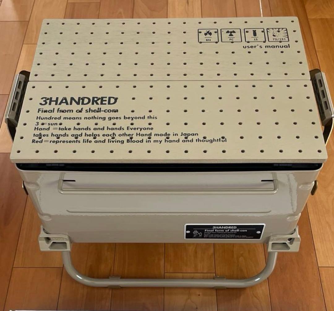 【新品未使用品】激レアBRUNT シェルコン25 3HANDRED タンカラー