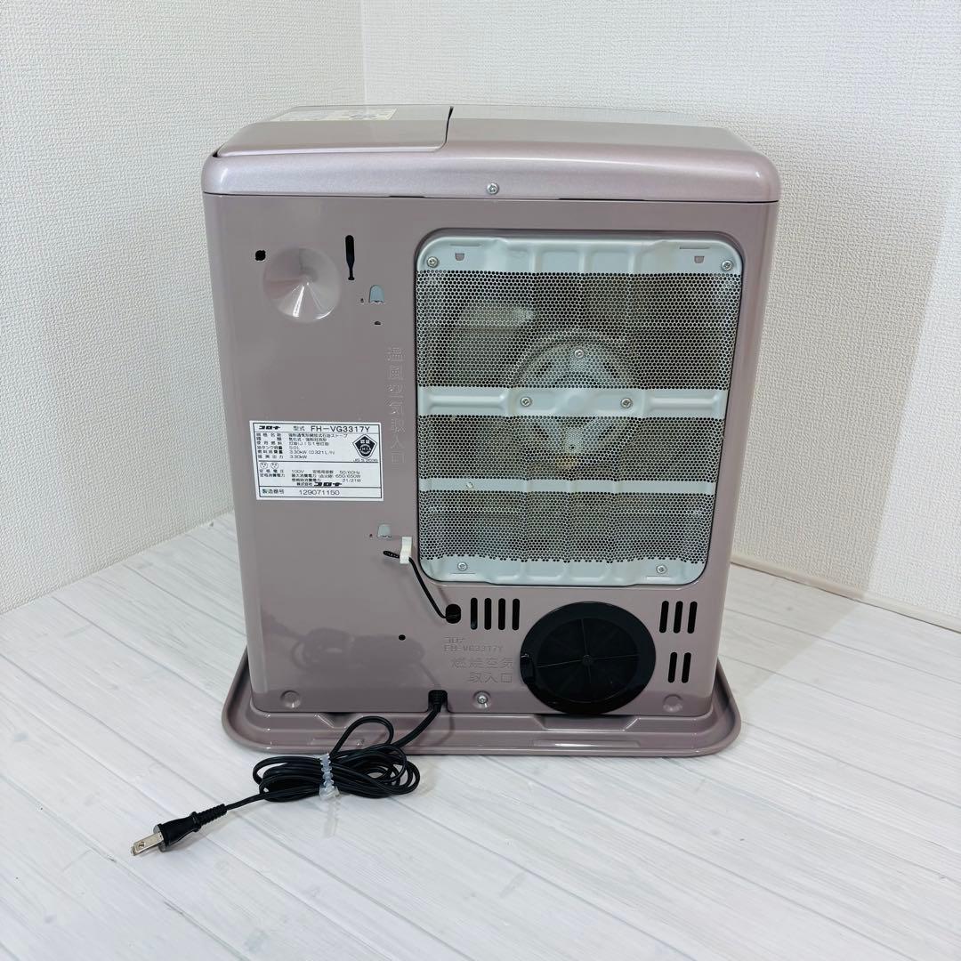 CORONA ファンヒーター FH-VG3317Y-P VGタイプ 暖房器具