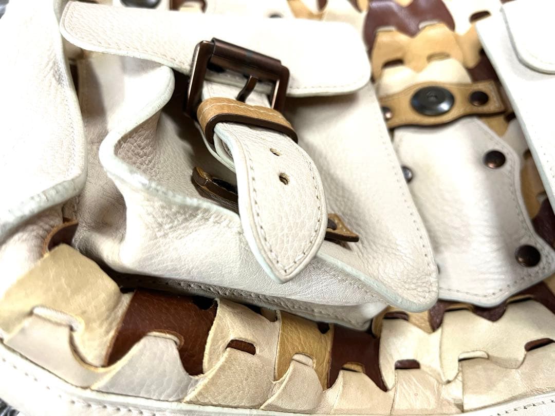 マルベリー　ロクサンヌ　ホワイト　MULBERRY