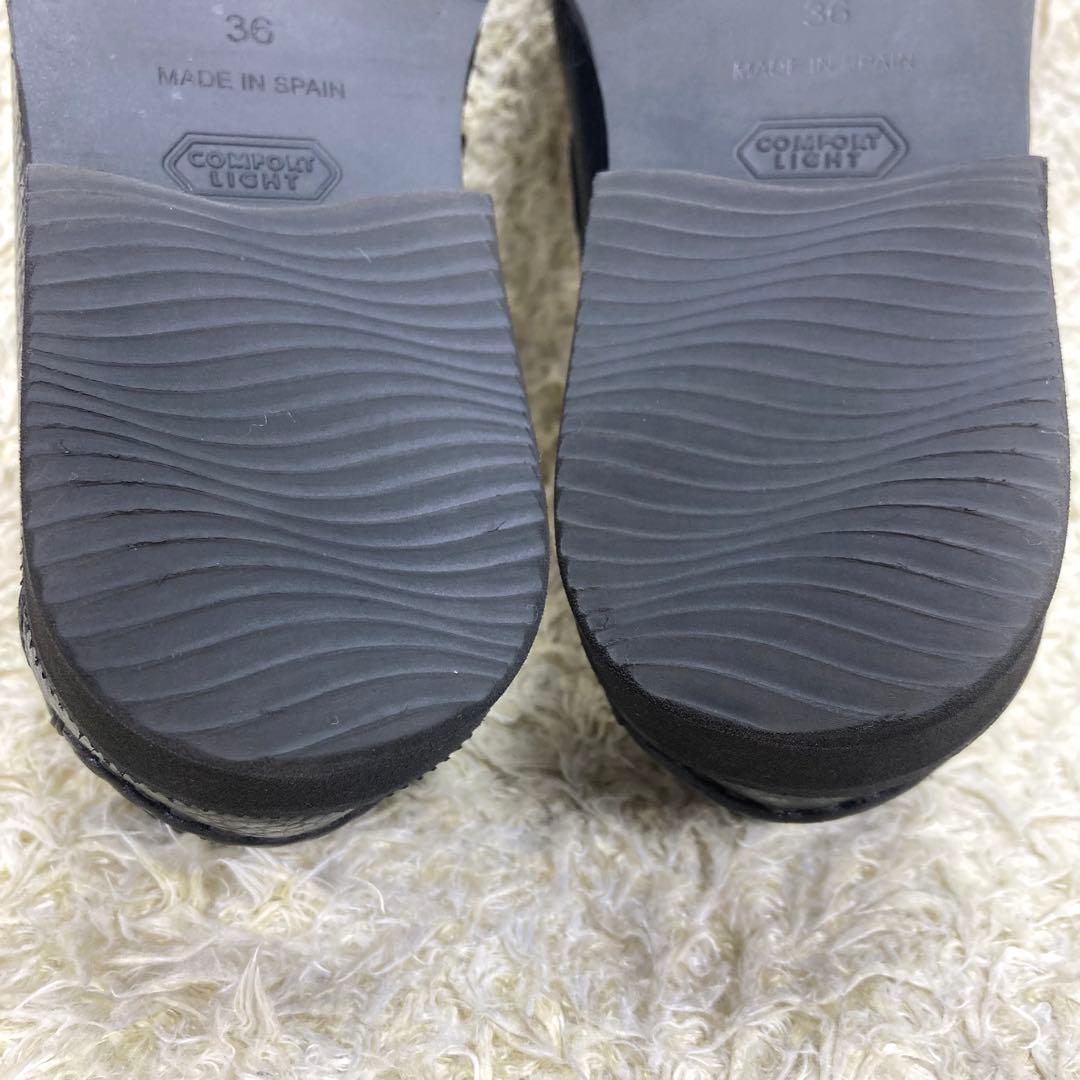 『未使用級』アルテサノス ビットローファー シボ革 ブラック レザー 黒 23