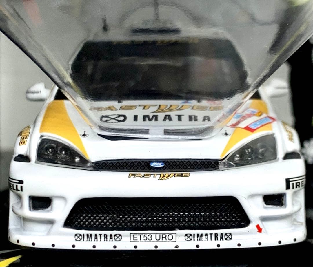 ミニチャンプス フォード フォーカス WRC バレンティーノ・ロッシ 2006