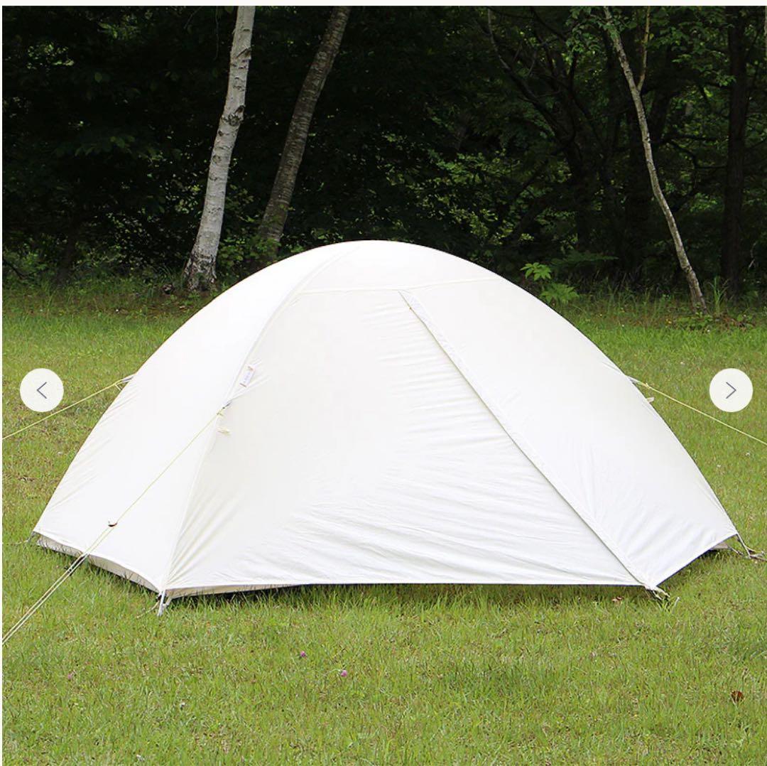 【新品未使用】山と食欲と私 コラボ　テント　ホワイト