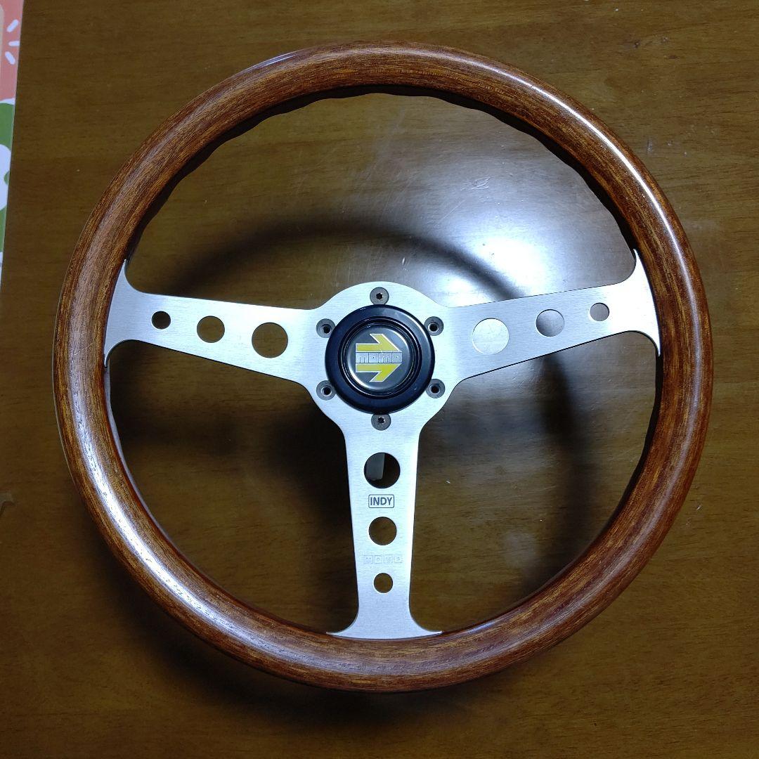 MOMO INDY ステアリングホイール 3スポーク35cm