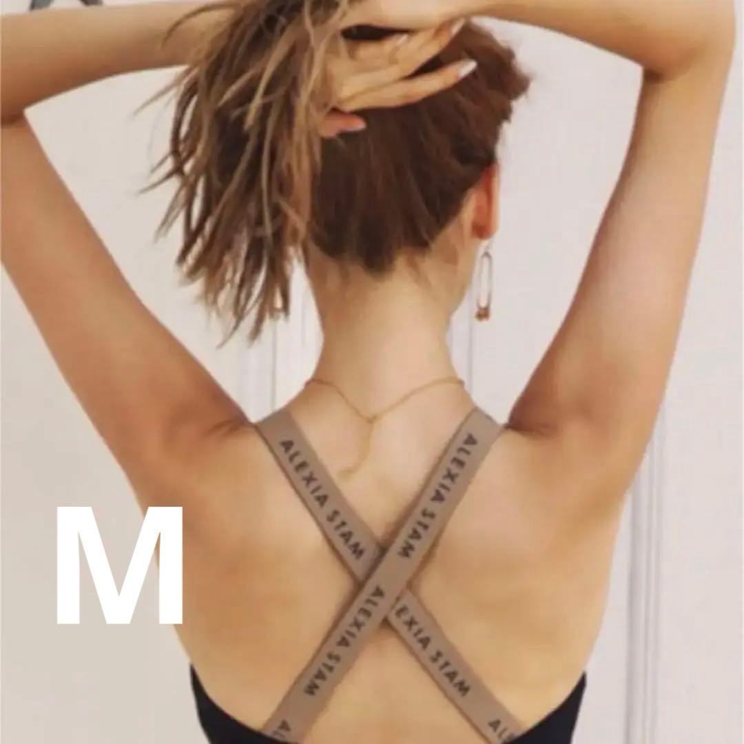 アリシアスタン　トレーニングトップス　ヨガトップス　M