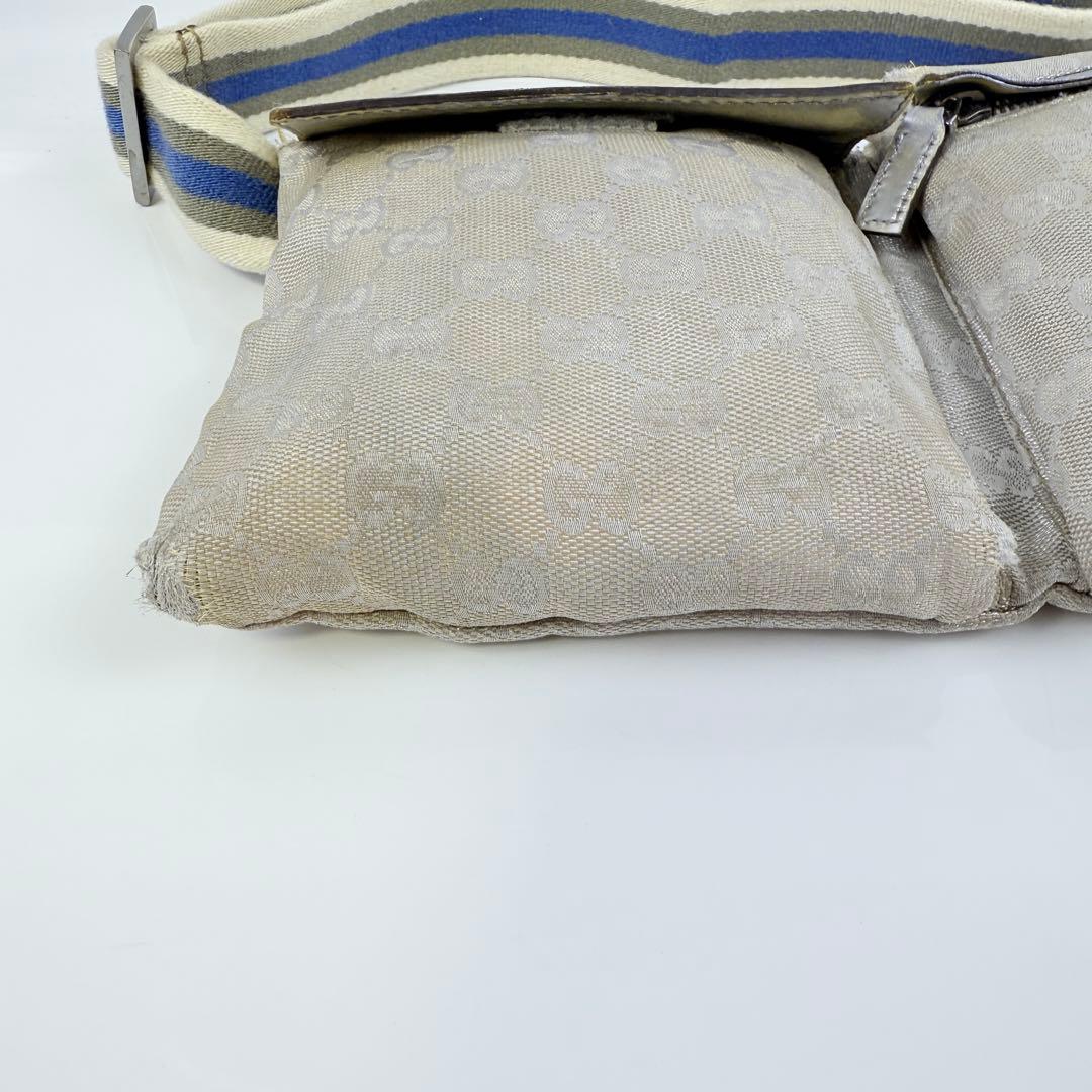 GUCCI グッチ シェリーライン ウエストポーチ GG バッグ