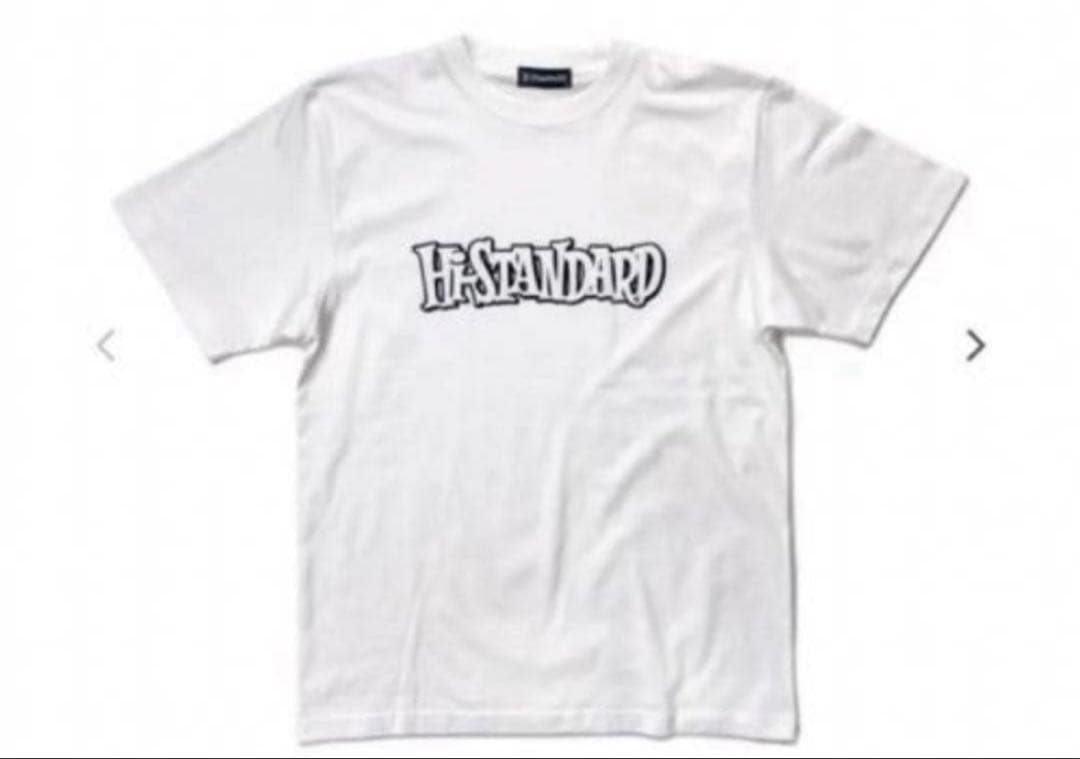 Hi-STANDARD Logo 白 Tシャツ XL 未開封