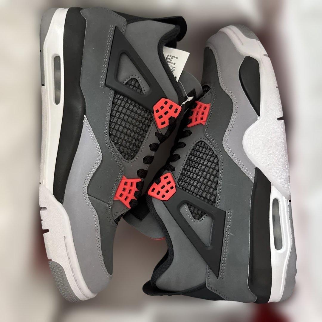 ナイキ NIKE エアジョーダン4 インフラレッド 新品未使用タグ付 27㎝