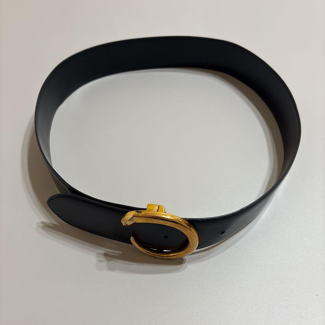 CARTIER カルティエ ベルト パンテール ゴールドフィニッシュバックル