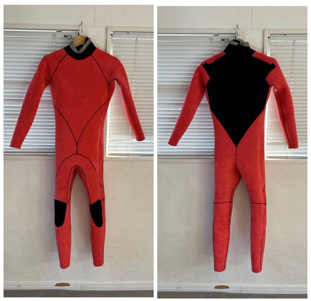 スリーウェザー セミドライ 5X3mm メンズ ウェットスーツ 裏起毛 M