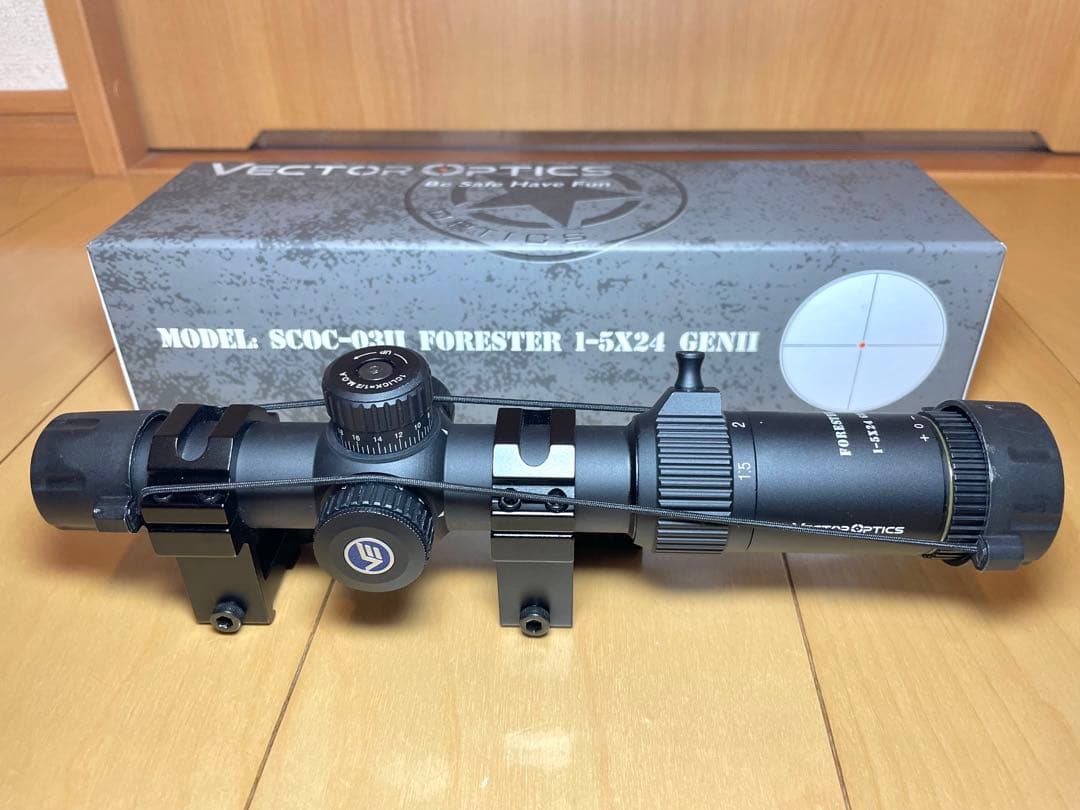 VECTOR OPTICS FORSTER I-5X24 GEN2 マウント付き
