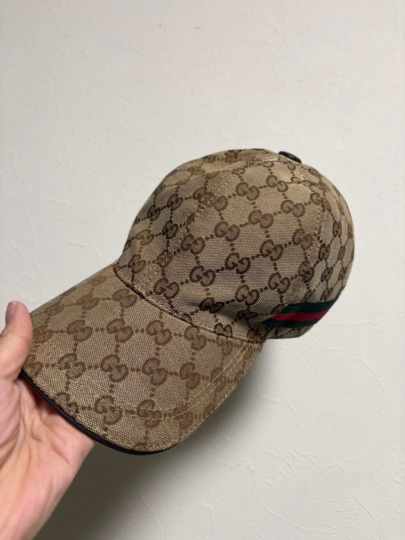 【値下げ】Gucci GGパターン ベースボールキャップ