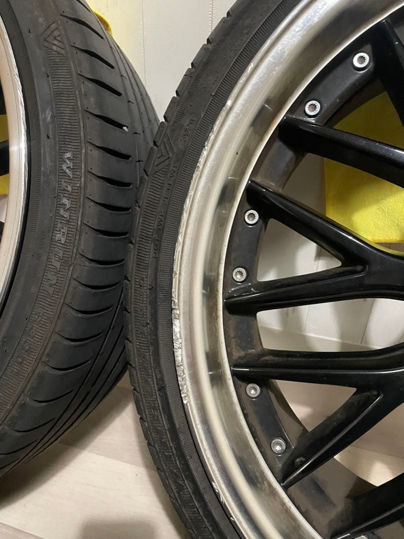 LOXARNY 20インチ タイヤホイール ４本セット 黒メッシュ。