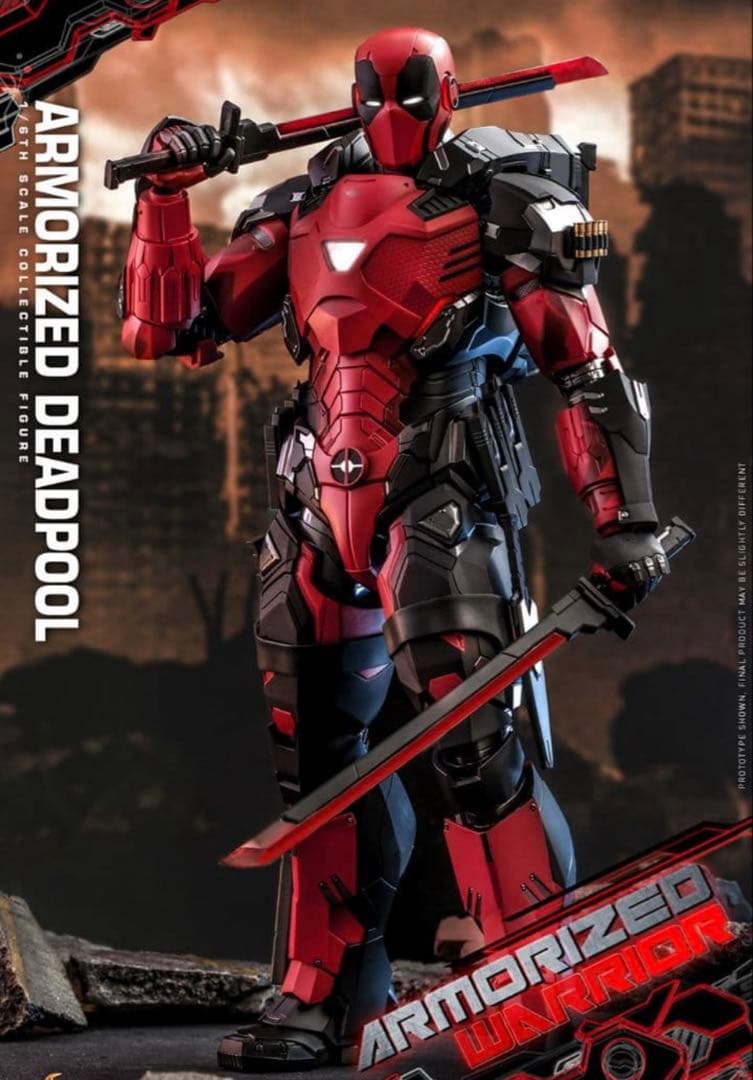 ホットトイズ アーマライズ・デッドプール　HOTTOYS