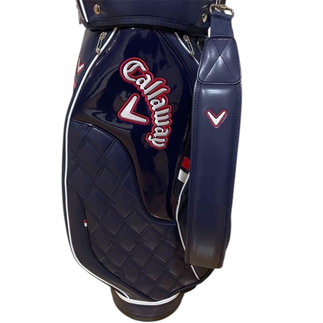 Callawayキャロウェイ　キルティング　キャディバッグ ゴルフ　【8.5型】