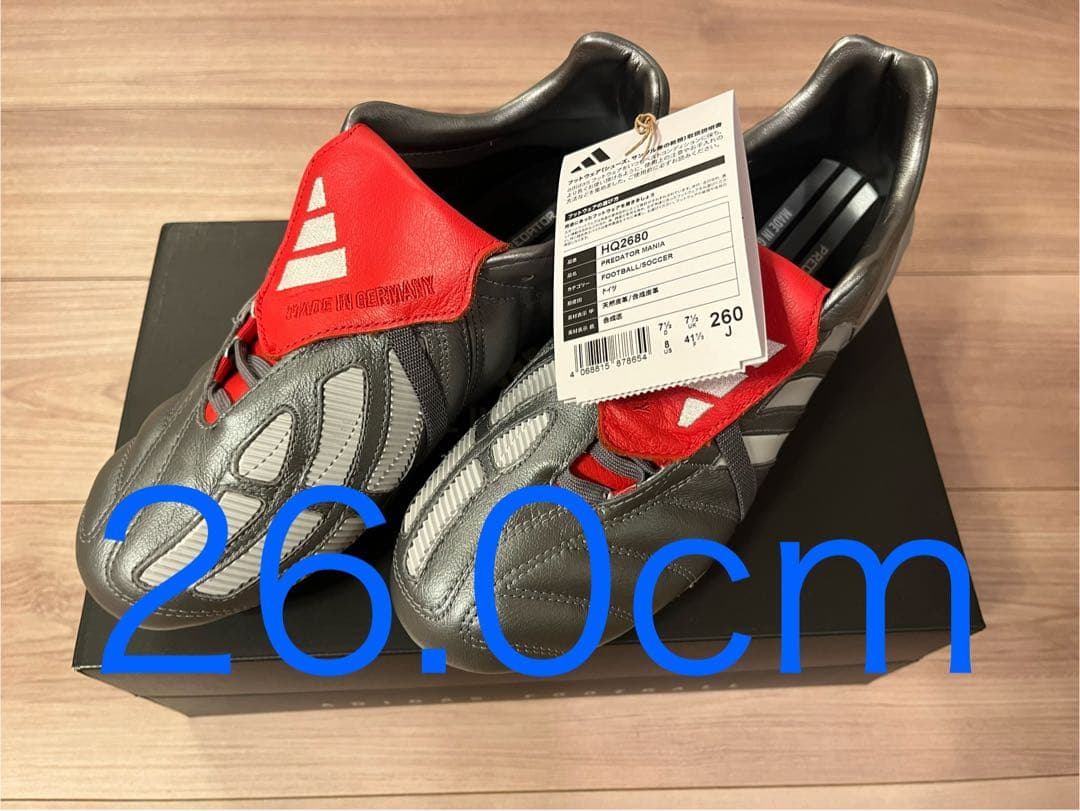 t*a様 【新品未使用】プレデター マニア 26.0cm