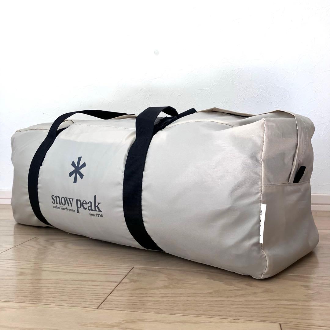 極美品✨peak タープエクステンションテント4 アイボリー 雪峰祭限定