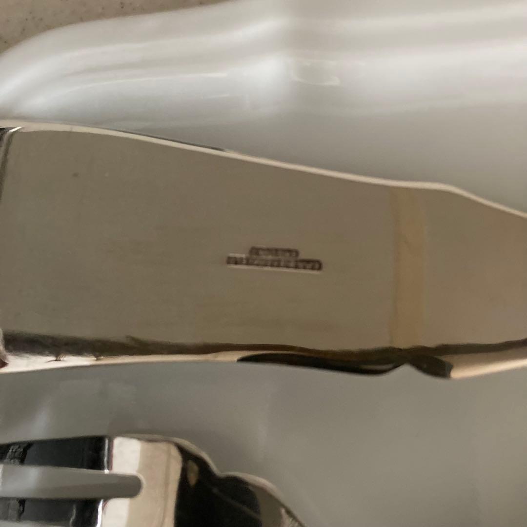 英国アンティーク シルバープレイト　ナイフ& フォークセット