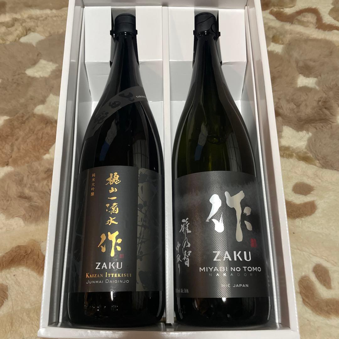 Kazu　日本酒　ZAKU 1800ml せット　値下げしました！