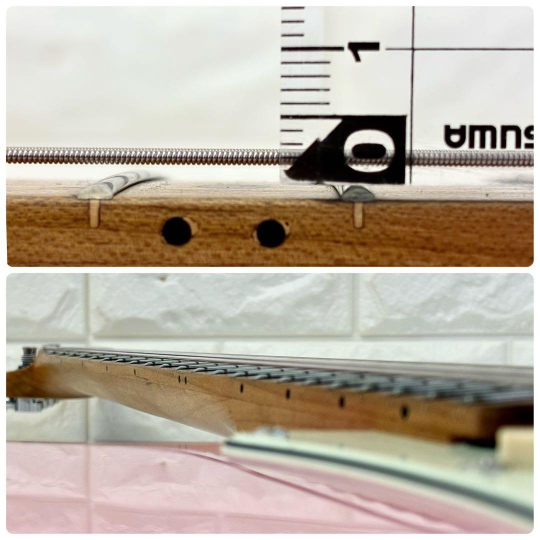 Bacchus BST-1-RSM/M SLPK バッカス エレキギター ピンク