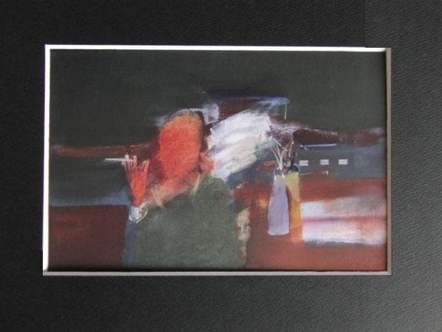 森本勇、【Mの風景】、希少な額装用画集より、状態良好、新品額装付