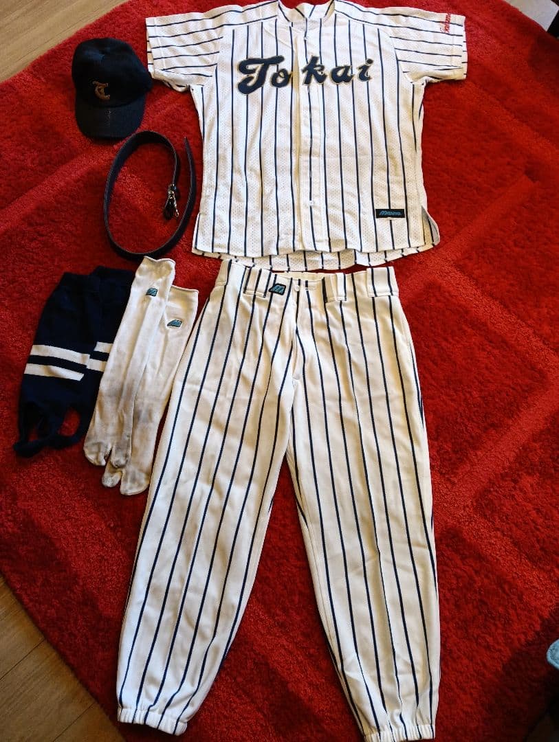 東海大高輪台野球部ユニフォームフルセット【2002年モデル】