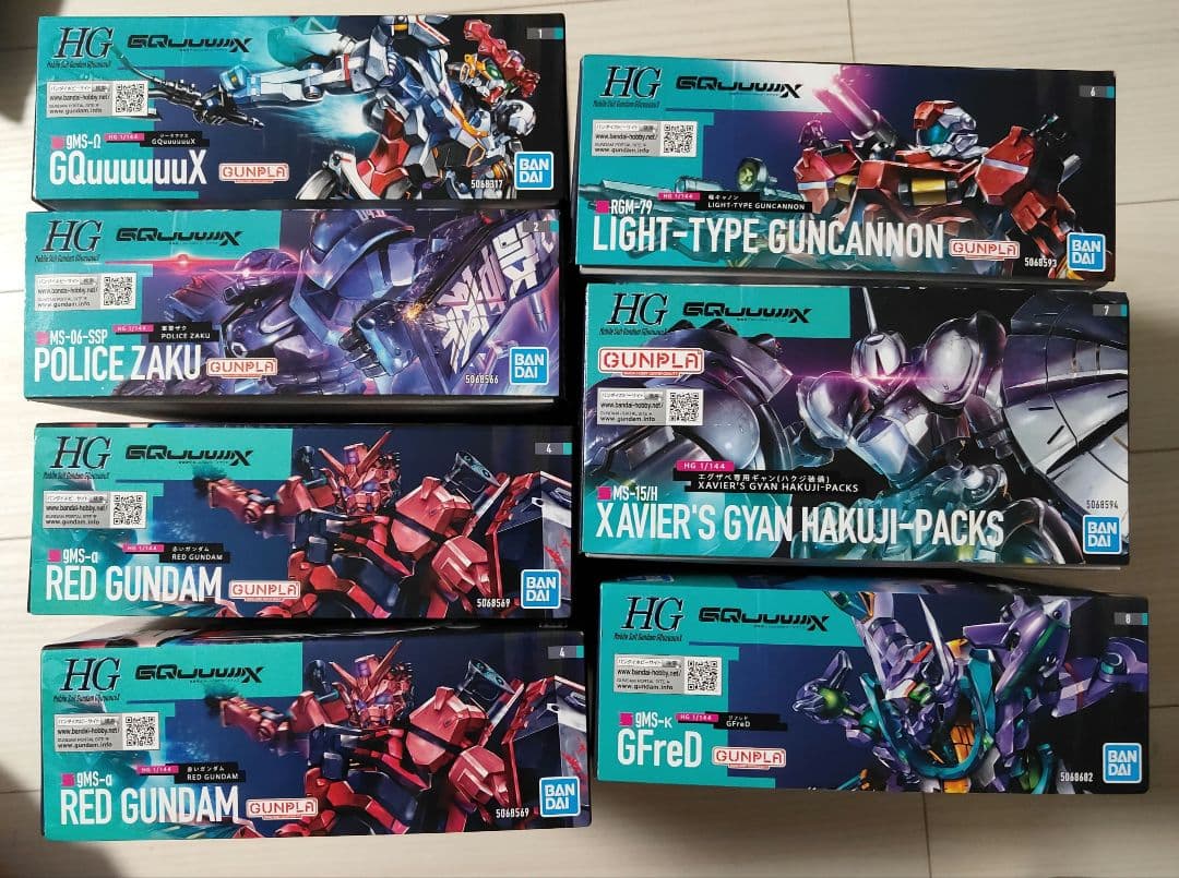 機動戦士ジークアクス　まとめ　ガンプラ　HG