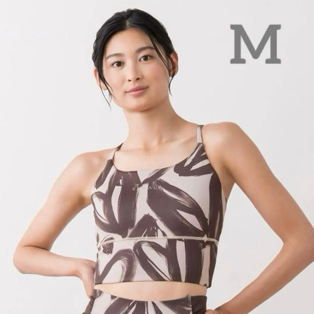 完売　新品　紙タグ付き　SUKALAハートプリントブラトップ M