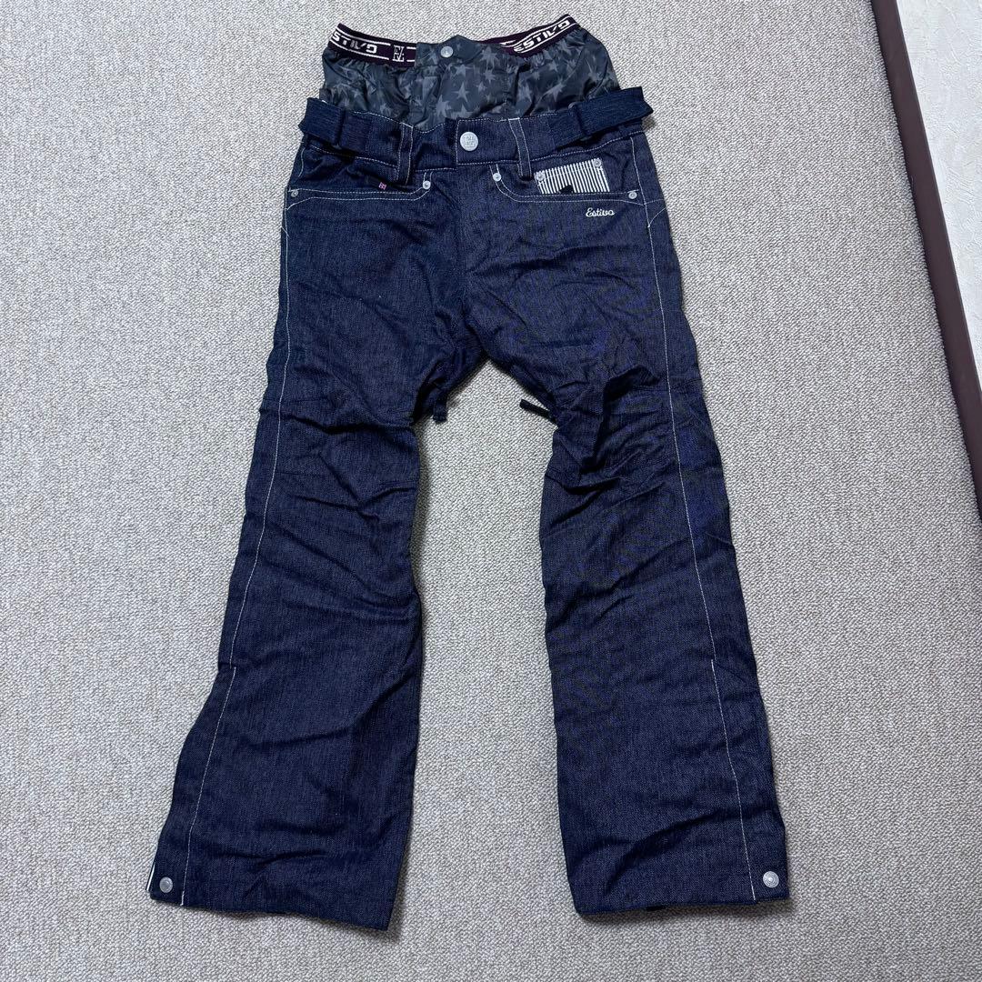 【超美品】エスティボ　スノーボードウェア上下セット 【Sサイズ】