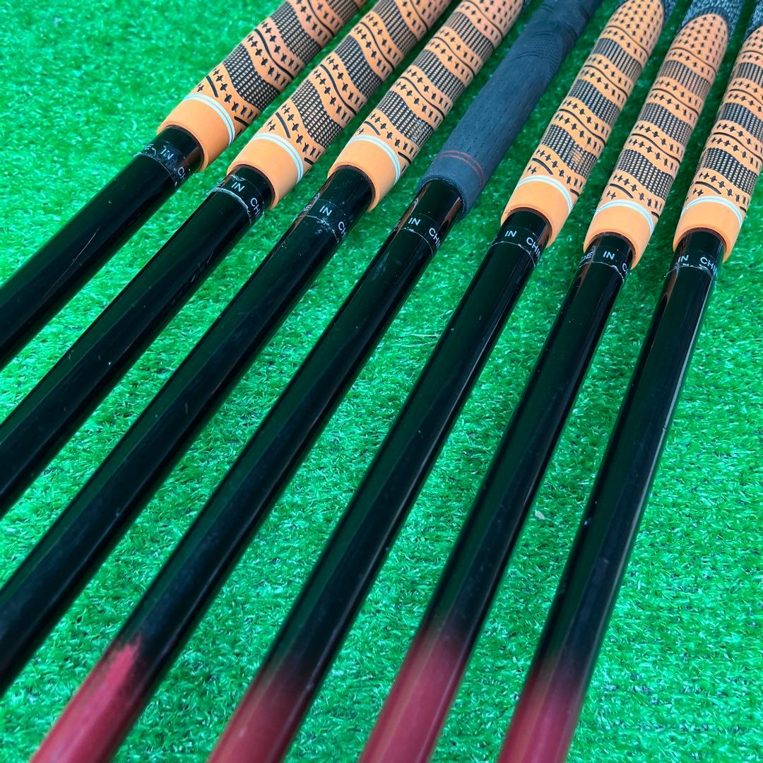 寶TIS-537 WORLD EAGLE アイアンセット 7本 flex R