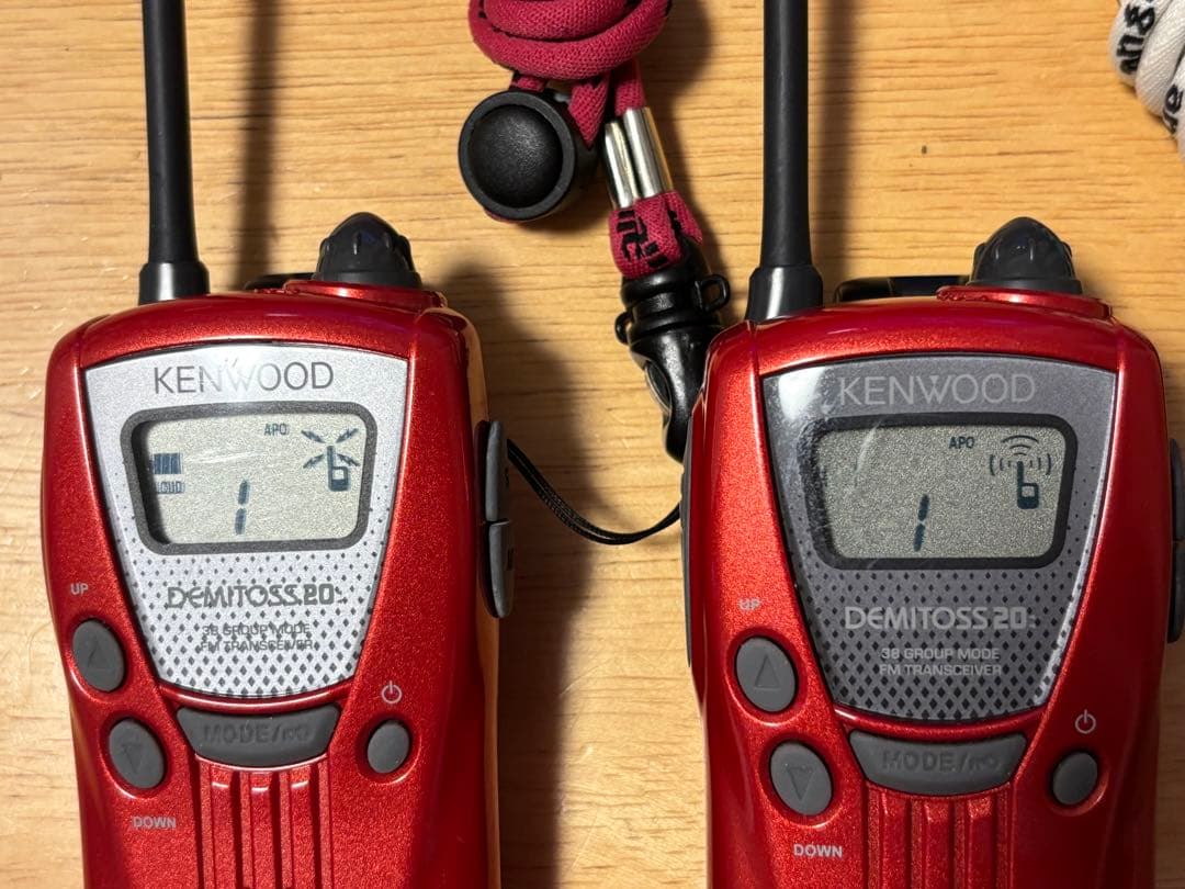 ケンウッド　KENWOOD デミトス　特定省電力トランシーバー　UBZ-LK20