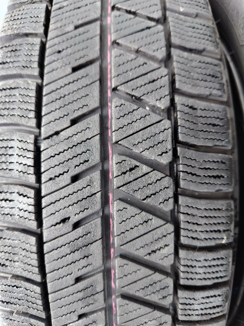 155/65R14【1/2】スタッドレスタイヤ・鉄ホイール付、2分割の内の2本