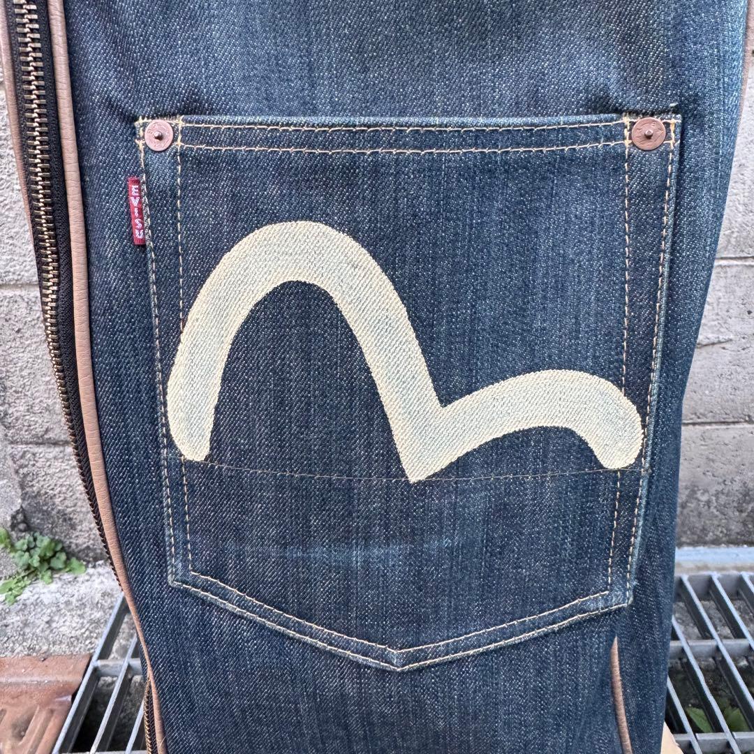 希少☆ EVISU エヴィス　ゴルフ　 デニム　キャディバッグ　初期モデル