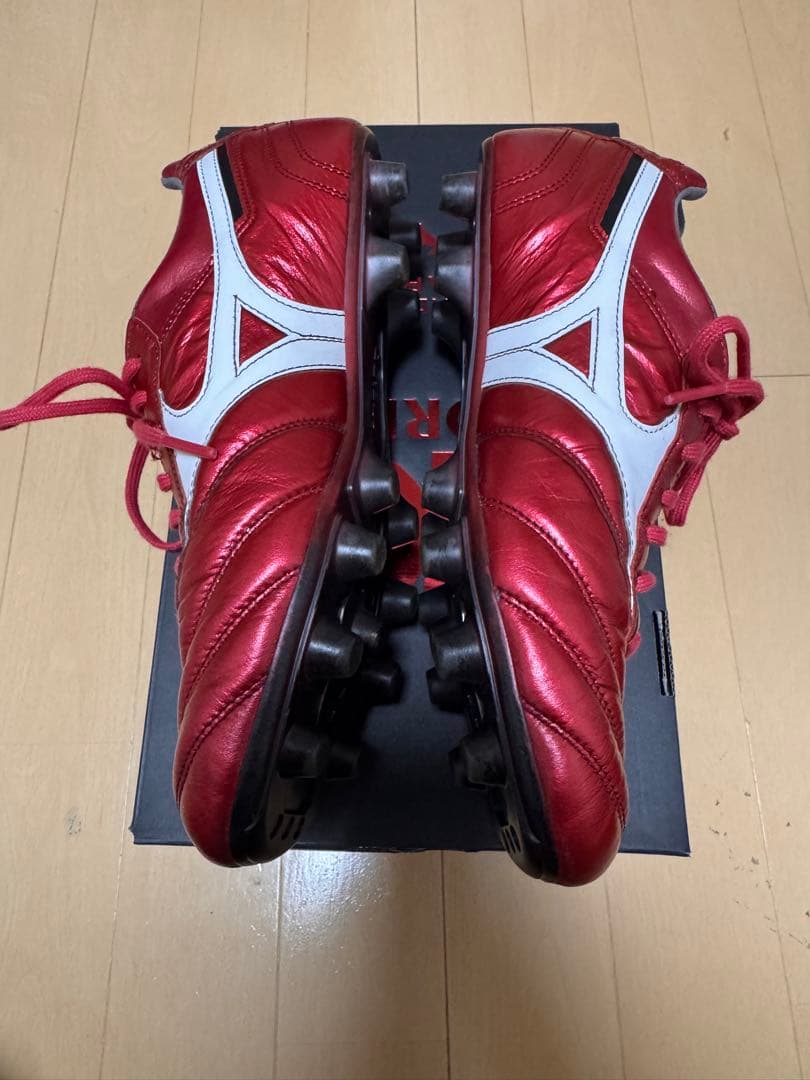 Mizuno モレリア2japan 25.5センチ　ルビーレッド