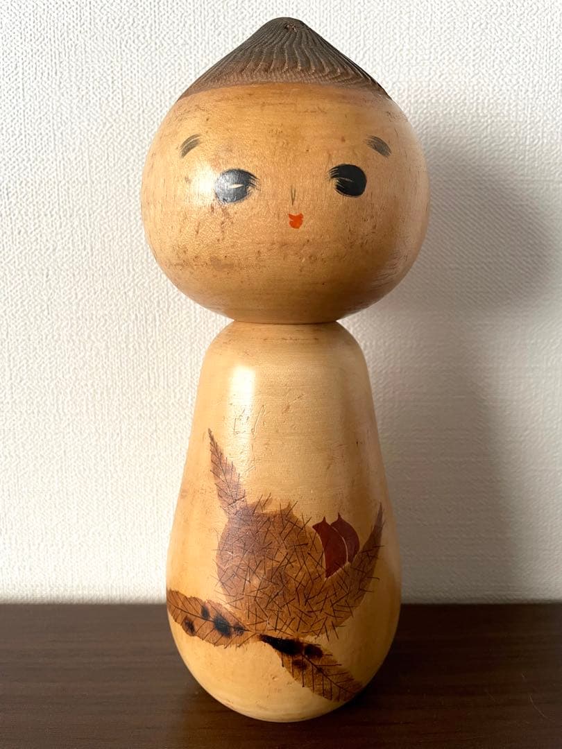 渡辺 正雄 Masao 創作 こけし kokeshi 2体 セット レトロ
